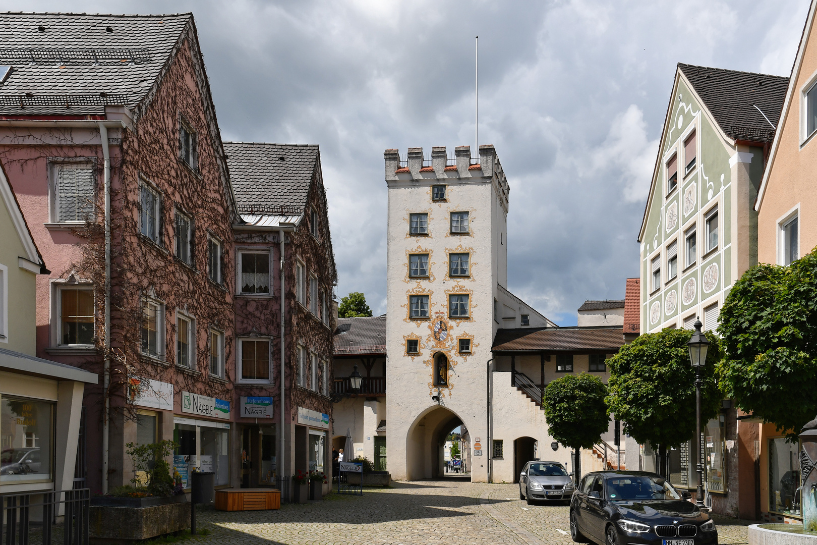 Mindelheim, Einlass- oder Westernacher Tor