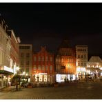 Mindener Marktplatz bei Nacht