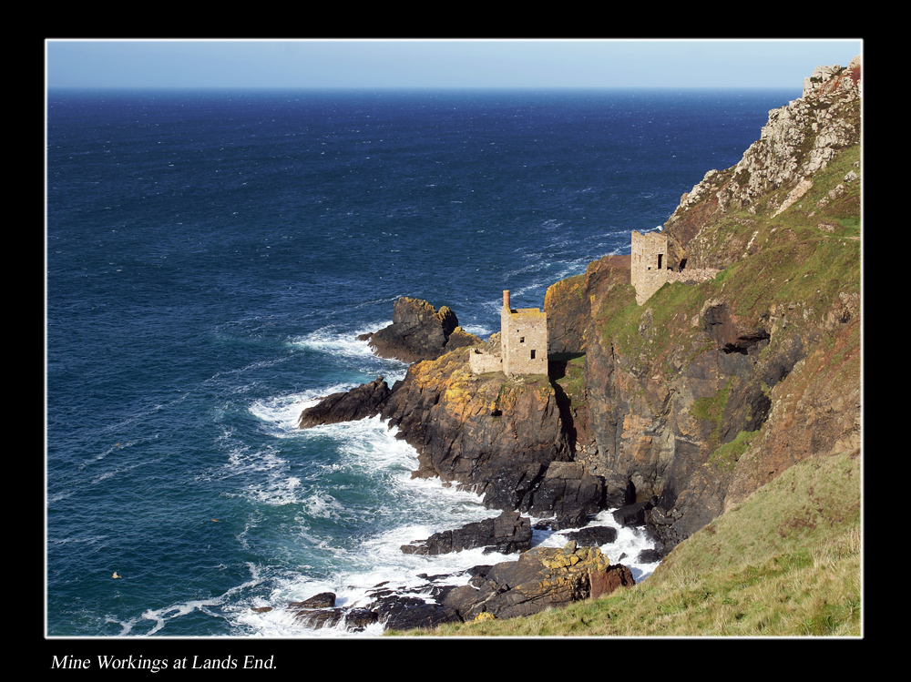 Mine Workings at Lands End.