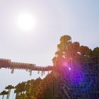 Minecraft: Eine Brücke im Dschungel