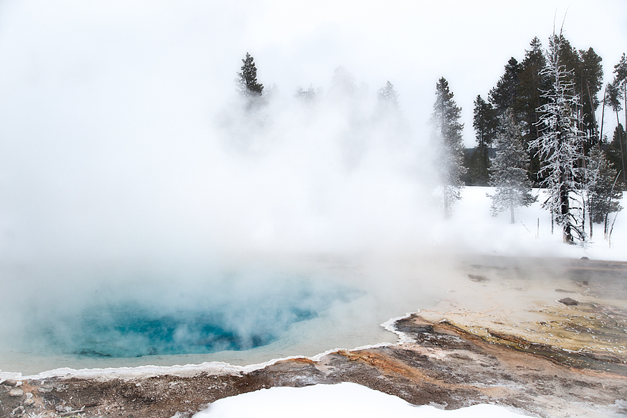 Mineral Pool Winter