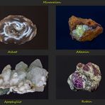 Mineralien in indirektem Tageslicht