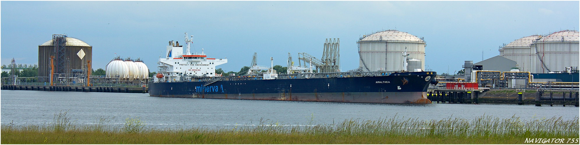 MINERVA AMALTHEA /  Crude Oil Tanker / Rotterdam