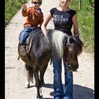 Mini Biker vs. Pony.... ;-)