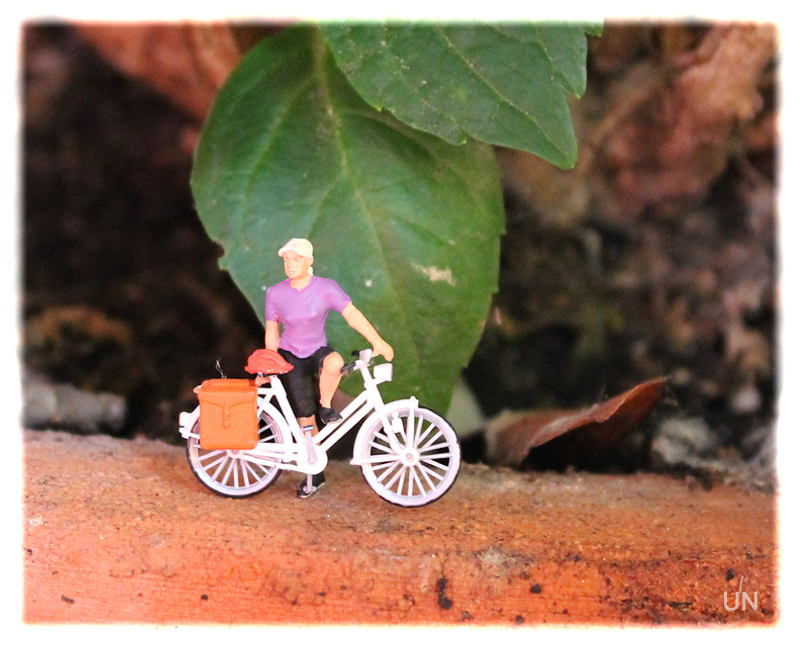 Mini Fahrradfigur