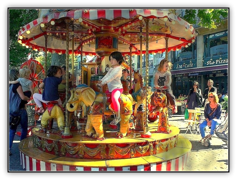 Mini Manege Pour Enfants Photo Et Image Europe France Normandie Images Fotocommunity