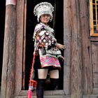 Mini Skirt Miao Girl portrait