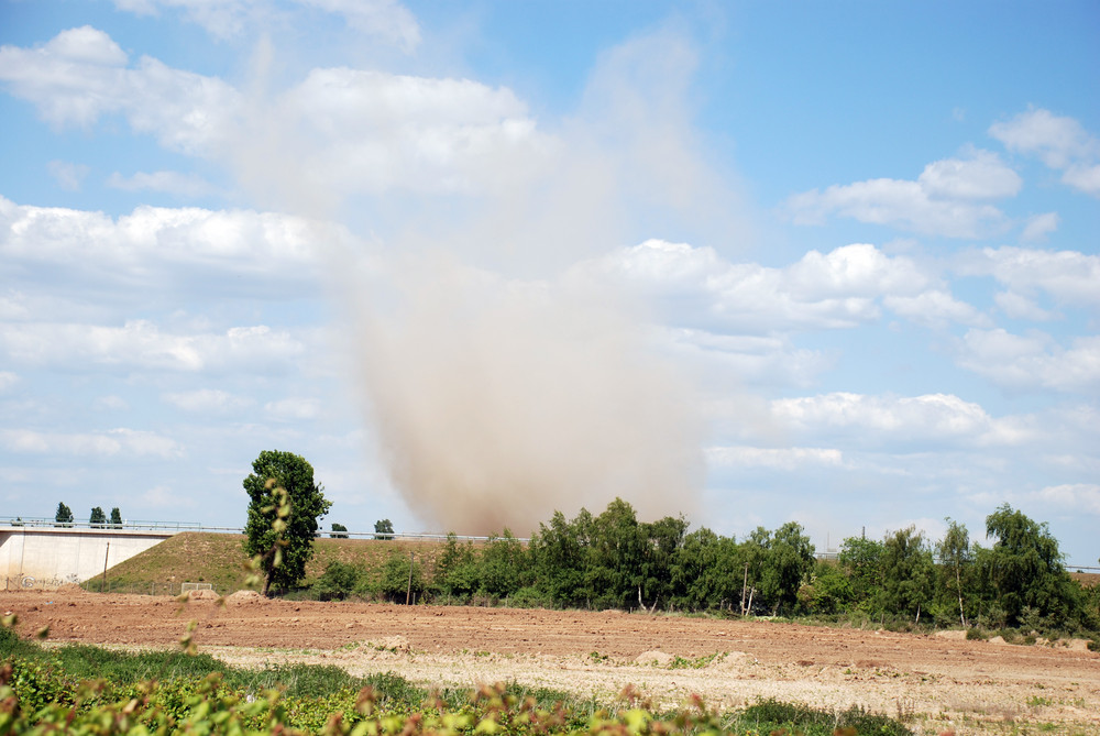 mini Tornado vor Pulheim