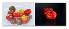 Mini- und Maxi-Tomaten