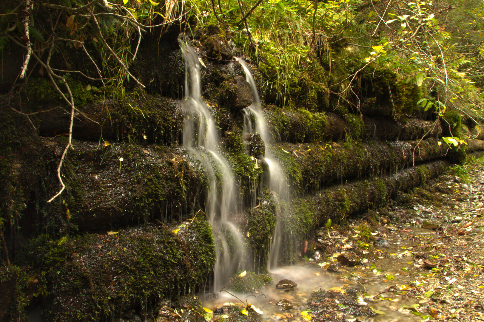 Mini-Wasserfall