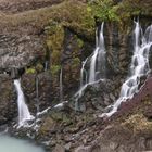 Mini Wasserfall am Aldeyjarfoss