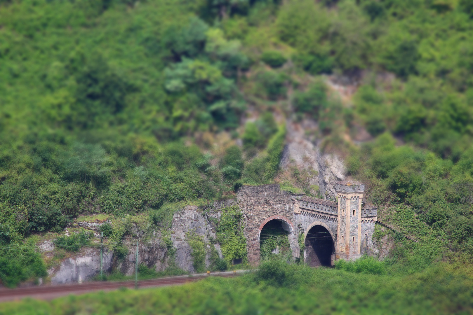 Miniatur: Der Eisenbahntunnel