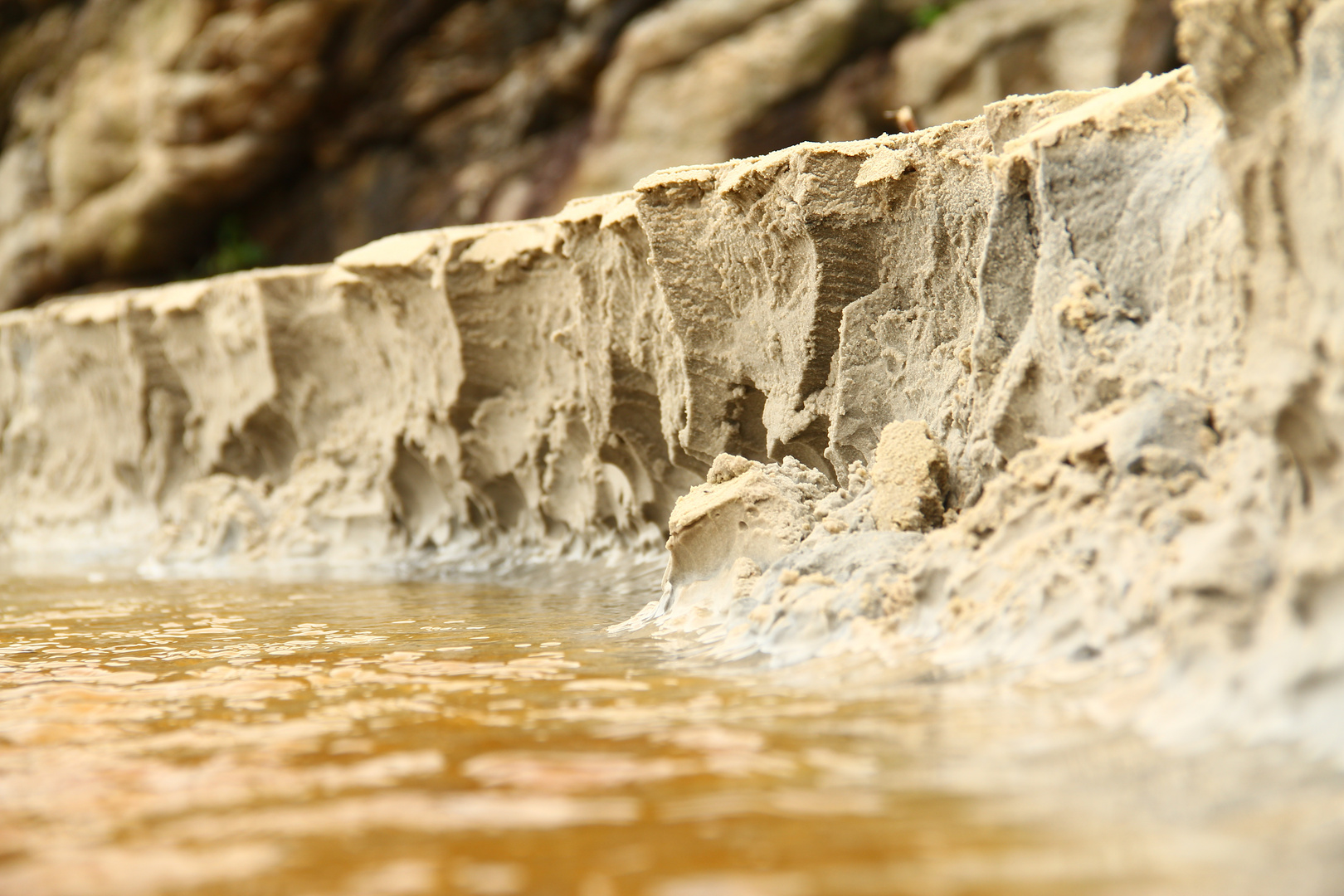 Miniatur Grand Canyon aus Sand