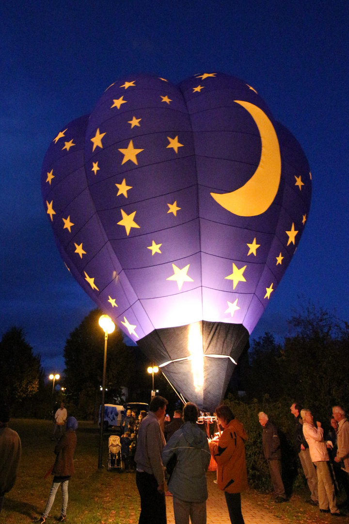 Miniatur Heißluft Ballon