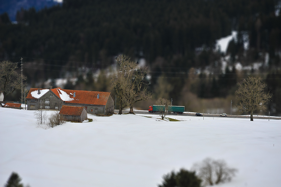 Miniatur Landschaft