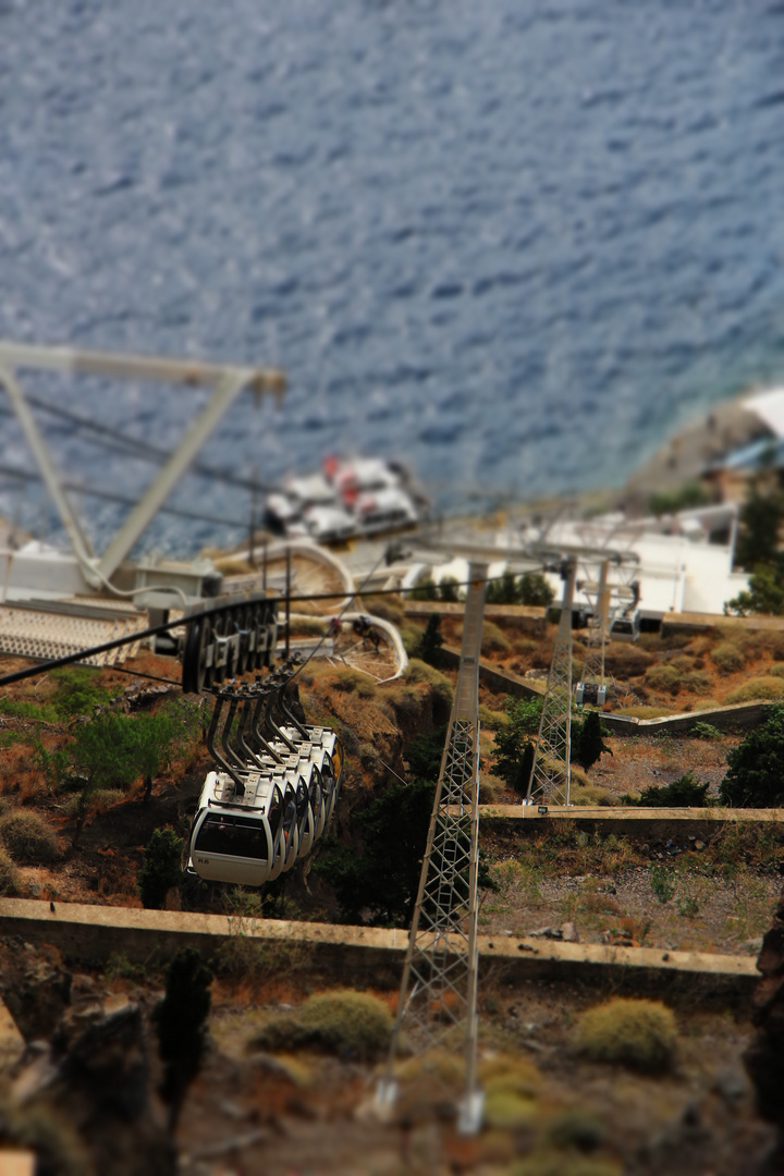 Miniatur Seilbahn