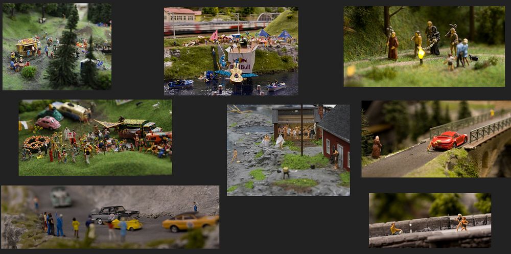 Miniatur Wunderwelt Collage