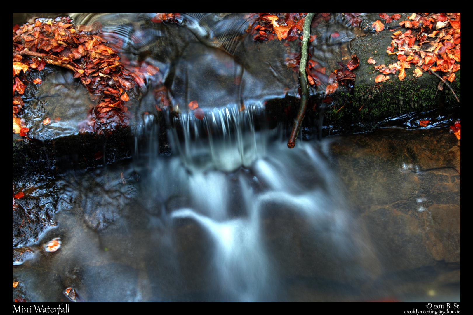 Miniature Waterfall Saxony Swiss