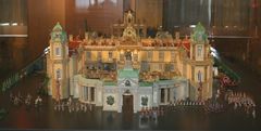 Miniaturschloss im Gesamtüberblick