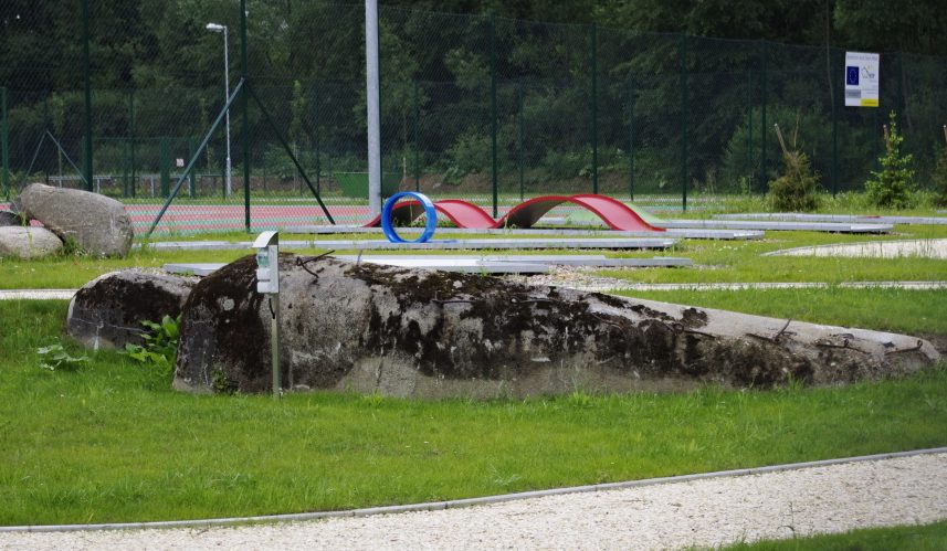 MiniGolf mit Beton