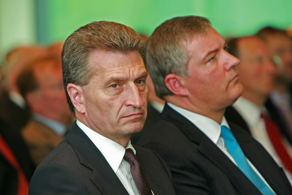 Ministerpräsident BW Günther Oettinger