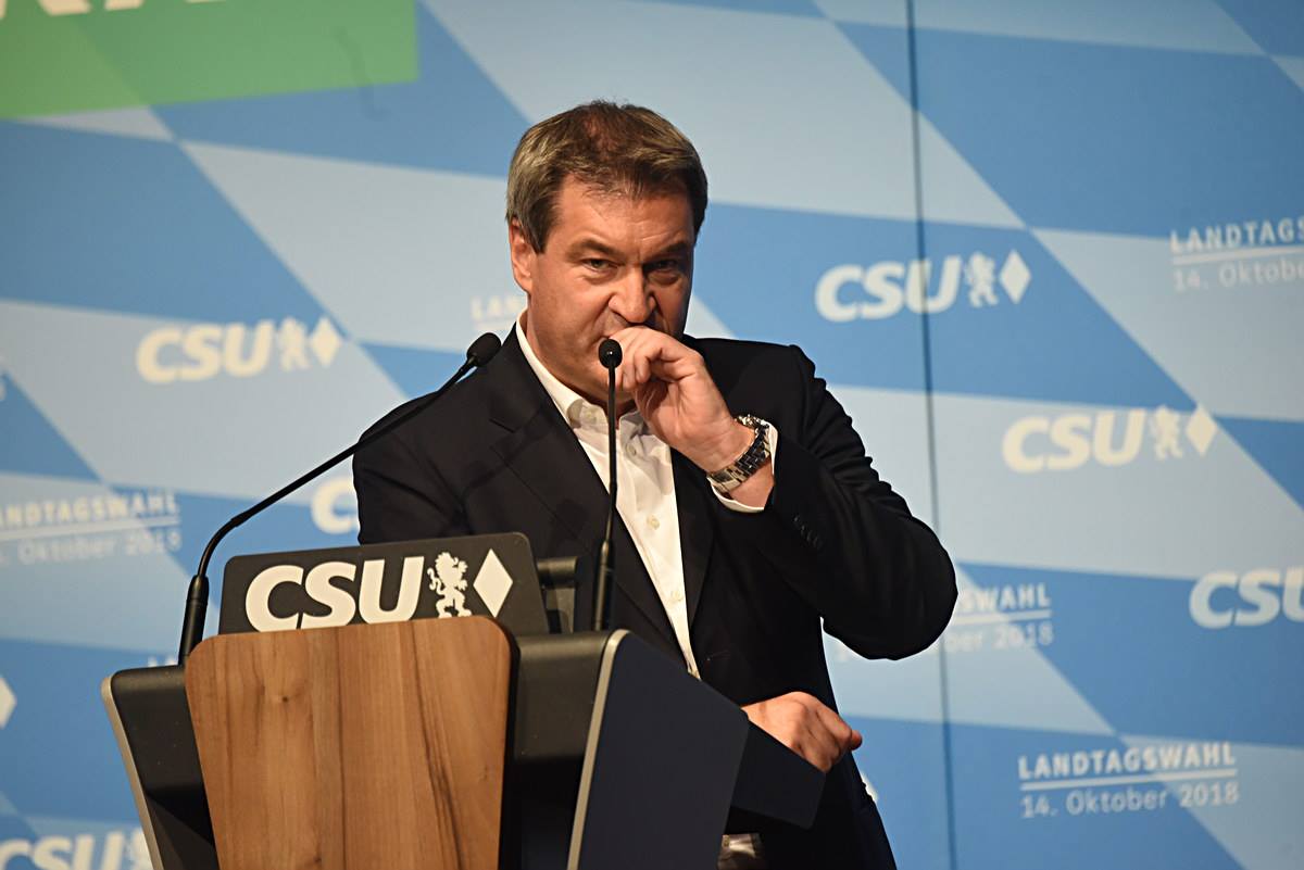 Ministerpräsident Dr. Markus Söder und der CSU-Vorsitzende