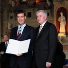 Ministerpräsident Horst Seehofer Dr. Markus Söder Residenz München 2010