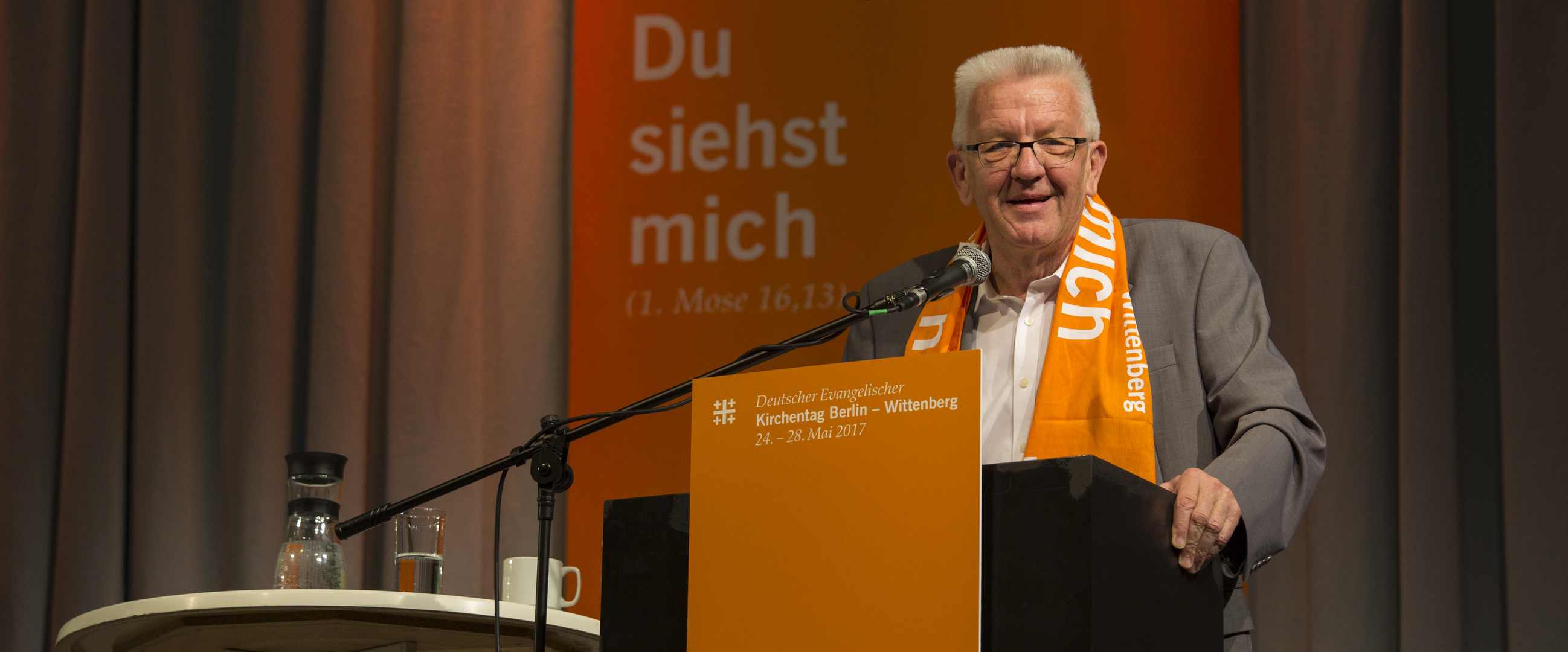 Ministerpräsident Winfried Kretschmann