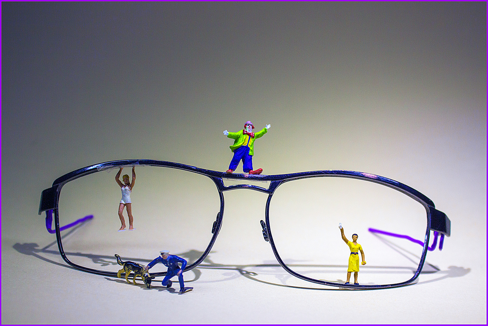 Miniwelt: Die Brille.