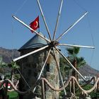 Miniwindmühle in Turgutreis..