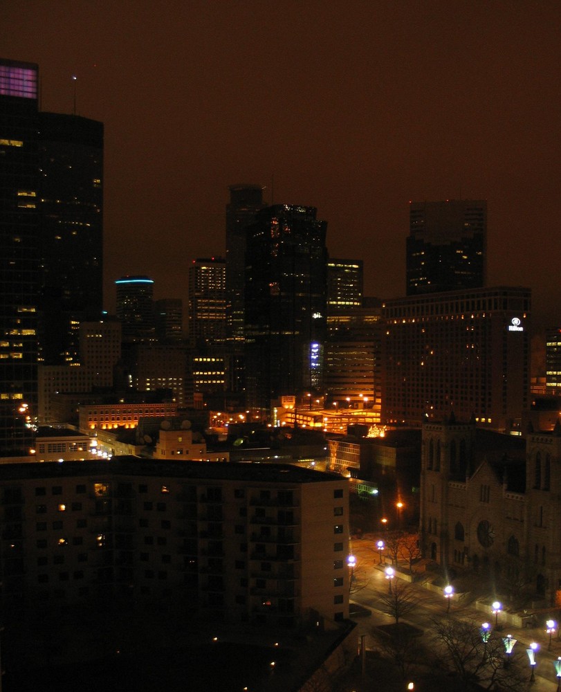 Minneapolis At Night