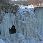 Minnehaha Falls Frozen Over