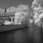 Minnewater und Beguinenhof in Brügge