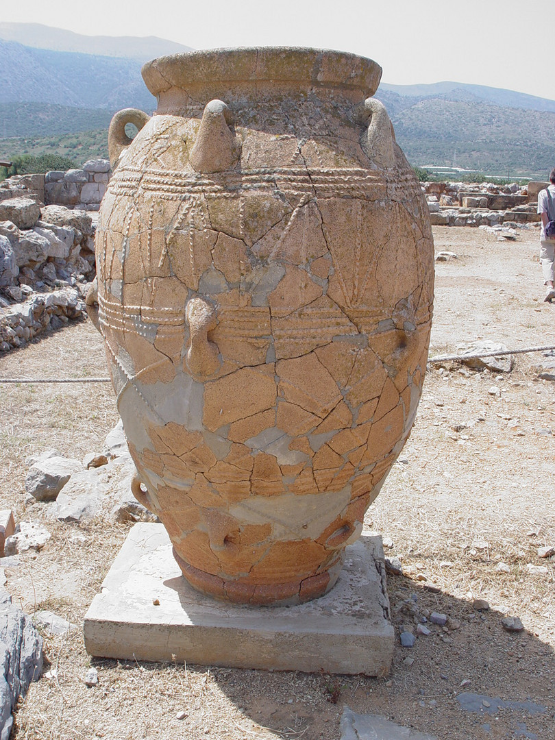 Minoische Vase -2- -Pythoi-