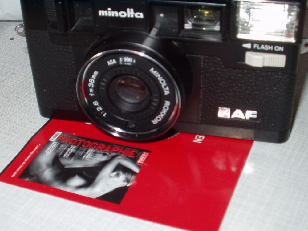 Minolta AF 2,8 38 24x36 Camera möchte Verkaufen i g. H,