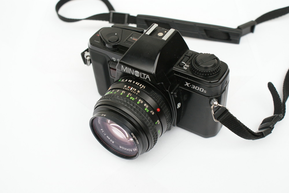 Minolta X-300s mit 50/1,4 MD