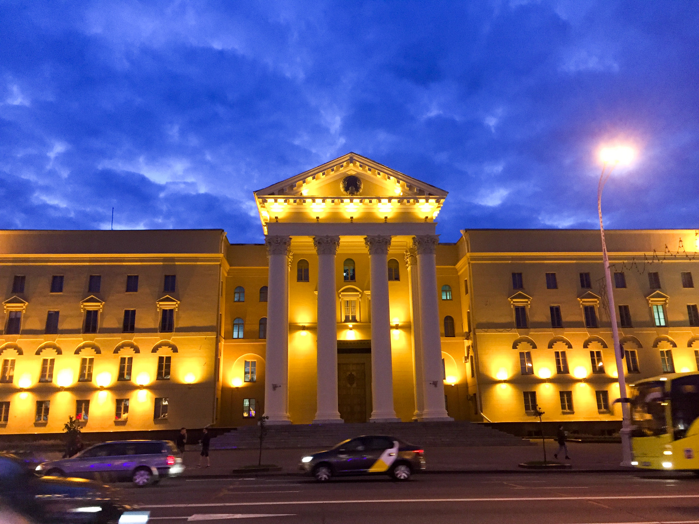 Minsk bei Nacht