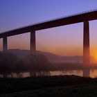 Mintarder Ruhrtalbrücke am Morgen