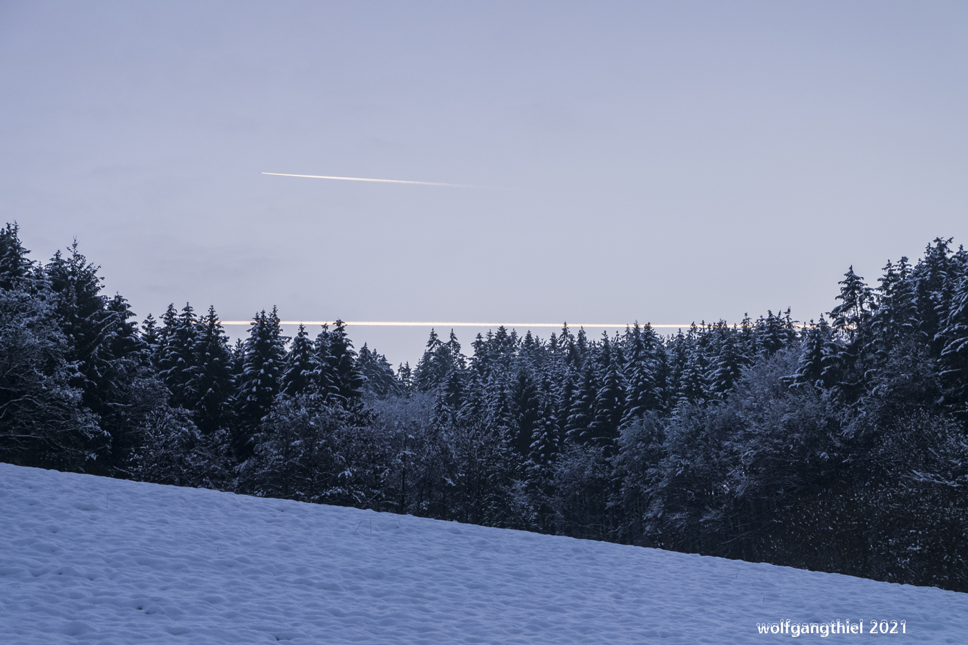 Mintenbecker Tal im Winter