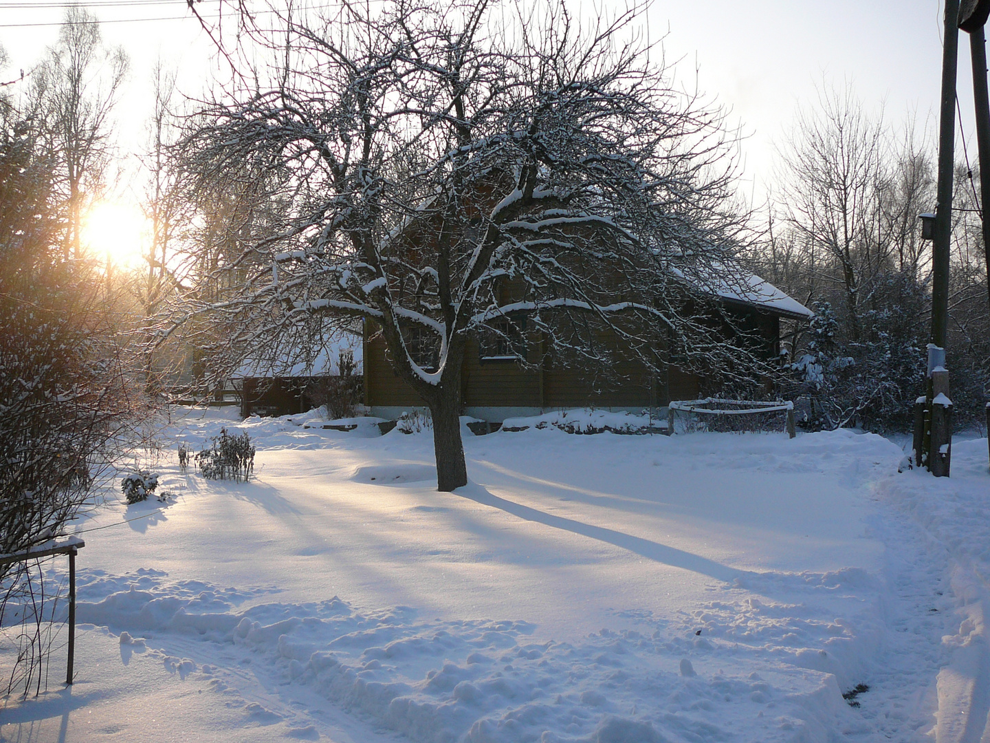 Minus 10 Grad heute!