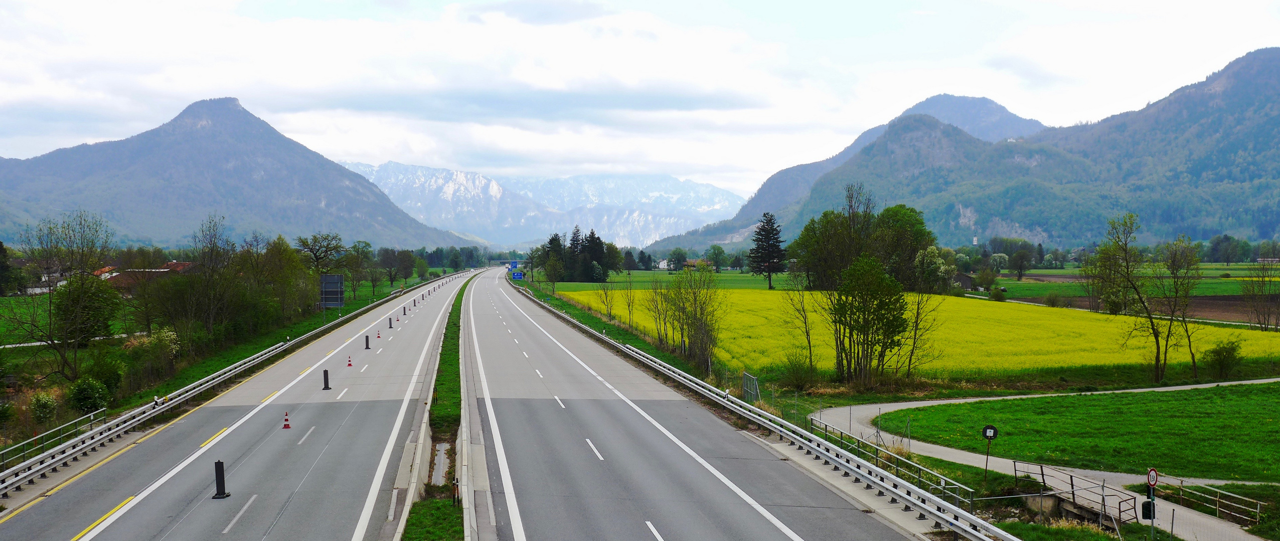 Mir Bayern schaffen das ! Sonntag  Innsbrucker Autobahn.