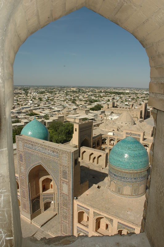 Mir-i-Arab Medresse in Bukhara, Uzbekistan (May 2006)