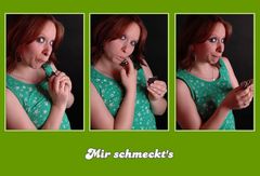 Mir schmeckt's!