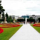 Mirabell Palace in Salzburg - the garden