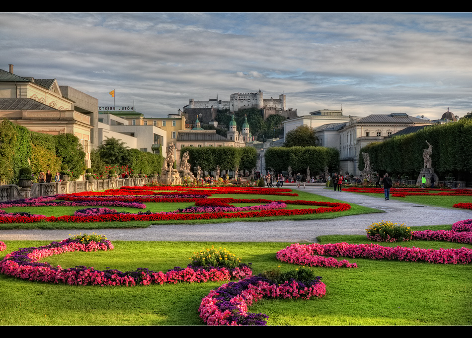 Mirabellgarten - Blick