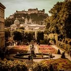 Mirabellgarten in Stil der 50er-Jahre