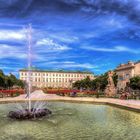 Mirabellgarten mit Brunnen