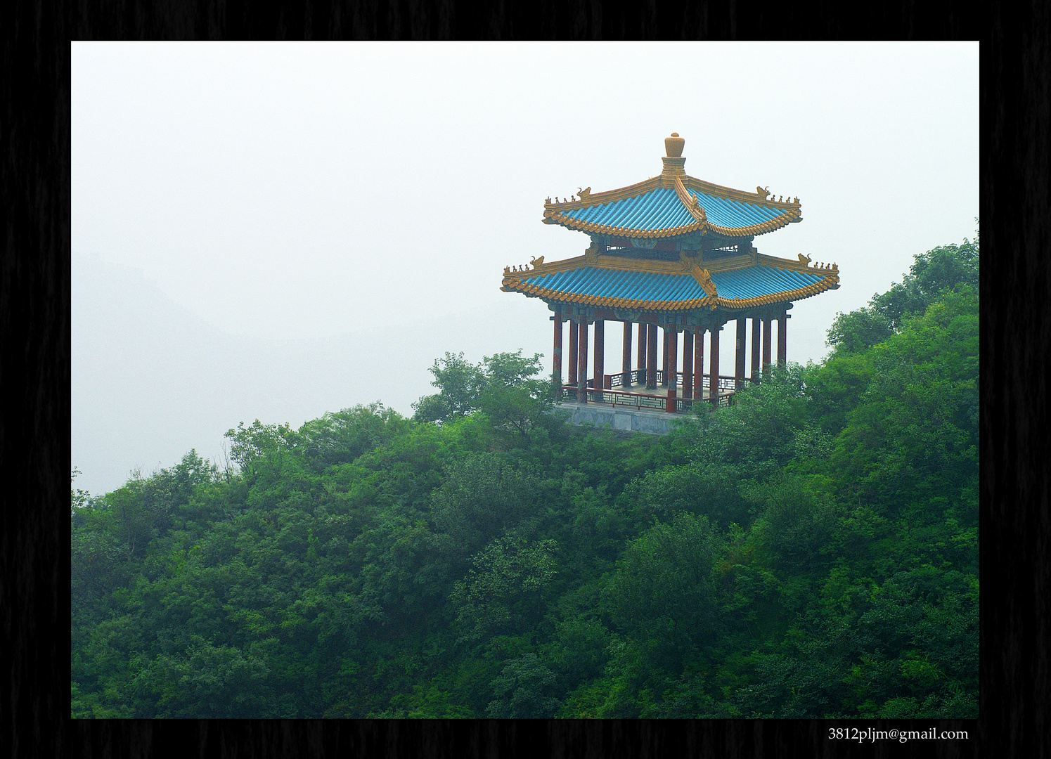 Mirador a la nada....Niebla.