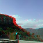  Mirador Degolladade de Paraza  La Gomera - Anaglyphen 