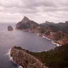 Mirador es Colomer - Küstenlinie von Mallorca 